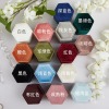 天鹅绒六角戒指盒（外部定制-烫金工艺-稿件尺寸2.7X2.3CM的六边形-后台上传稿件稿件格式plt）