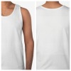 B2C双面印刷背心-男款白色