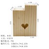 木质心形蜡烛（uv打印，稿件格式png（不含蜡烛））