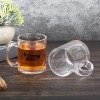 彩色带把玻璃杯  (稿件格式PNG)