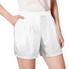 系扣拉链短裤 - WomenShorts