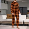 男士家居服套装（裤子带口袋不带拉绳）