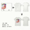加拿大生产-全棉T恤 180G（正面烫画）