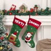 华盛顿烫画圣诞袜2只装（上传面单）