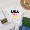 【Temu-自导面单】纽约直发-五色男女童T恤