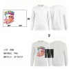 巴西生产-涤棉圆领卫衣 320G（正面烫画）