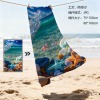 沙滩巾-美国工厂（热转印工艺，稿件格式jpg)