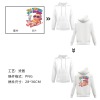 意大利生产-烫画连帽卫衣 260g-后片