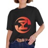 美码纯棉180克-女士T恤烫画（双面）（不包邮）