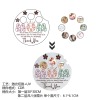 母亲节三层木牌摆件（激光切割+uv工艺，稿件格式CDR）