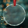 圆形玻璃挂件