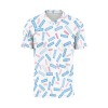 大码男士V领球服（3XL-7XL）