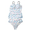 吊带裹胸分体泳衣（0505356）