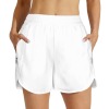 拉链口袋运动短裤 - WomenShorts
