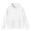 成人连帽卫衣-白色-单面（S码-3XL码）