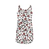 新无袖褶皱连衣裙