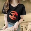 230g 纯棉女士T恤（正面烫画）