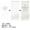 Y-白色褶皱婚礼挂布