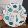 圆形铁皮画20cmx20cm（加拿大多伦多工厂直发不含物流）