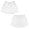 拉链口袋运动短裤 - WomenShorts