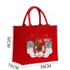棉麻手提袋（红色-稿件尺寸：S码19*14CM-M码25*20CM- L码29*24CM）