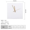方形PVC时钟   （稿件格式PNG）