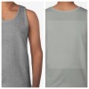 B2C双面印刷背心-男款灰色