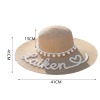女士个性化夏季草帽