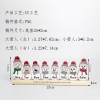 圣诞雪人装饰摆件-(UV工艺-稿件格式PNG，最多可做8个雪人）