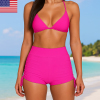 （美国）女式蝴蝶结泳裤-(抖粉烫画工艺-稿件格式PNG)